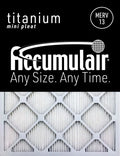 Accumulair Titanium 14x20x1 Allergen Reduction Air Filters (4 Pack)