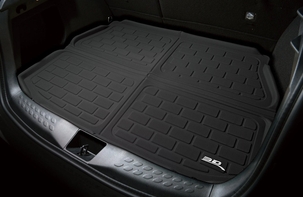 3D Maxpider 2015-2019 Fits Chevrolet Tahoe Fits GMC Yukon Kagu Black Behind 2nd Row Stowable Embossed Pattern Cargo Liner M1Ch0621309