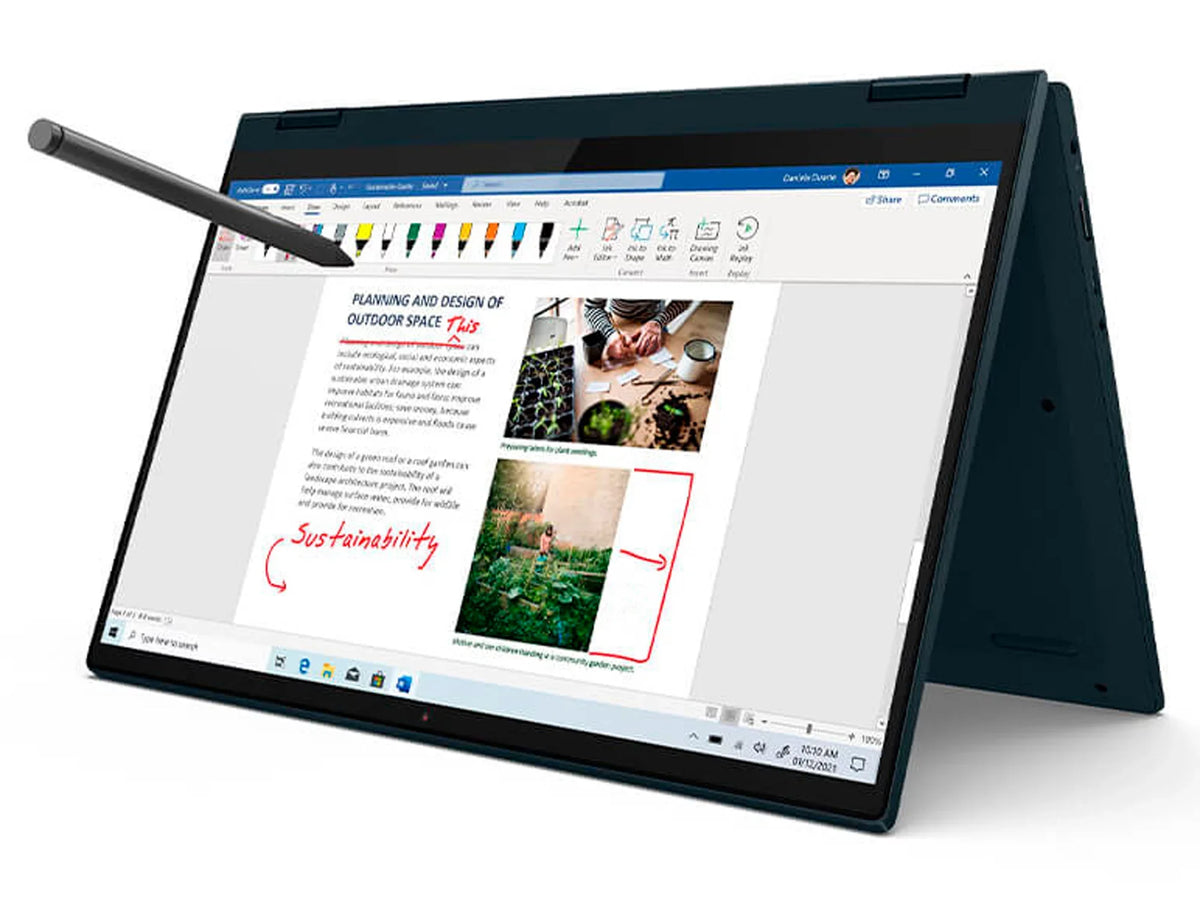 IdeaPad Flex 5 2-in-1, 14" IPS FHD Touch Display, Core i3-1115G4 Upto 4.1GHz, 8GB RAM, 256GB NVMe SSD, HDMI, Card Reader, Wi-Fi, Bluetooth, Windows 10 Home S (82HS00BVUS)
