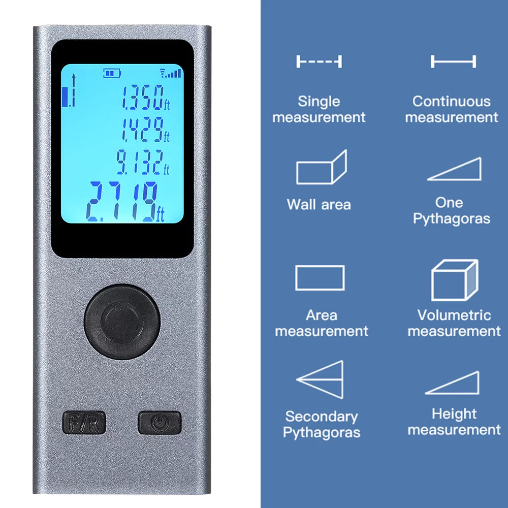 Lepmerk Chipset Rangefinder Processor 30M Digital Rangefinder USB Rechargeable Handheld Rangefinder