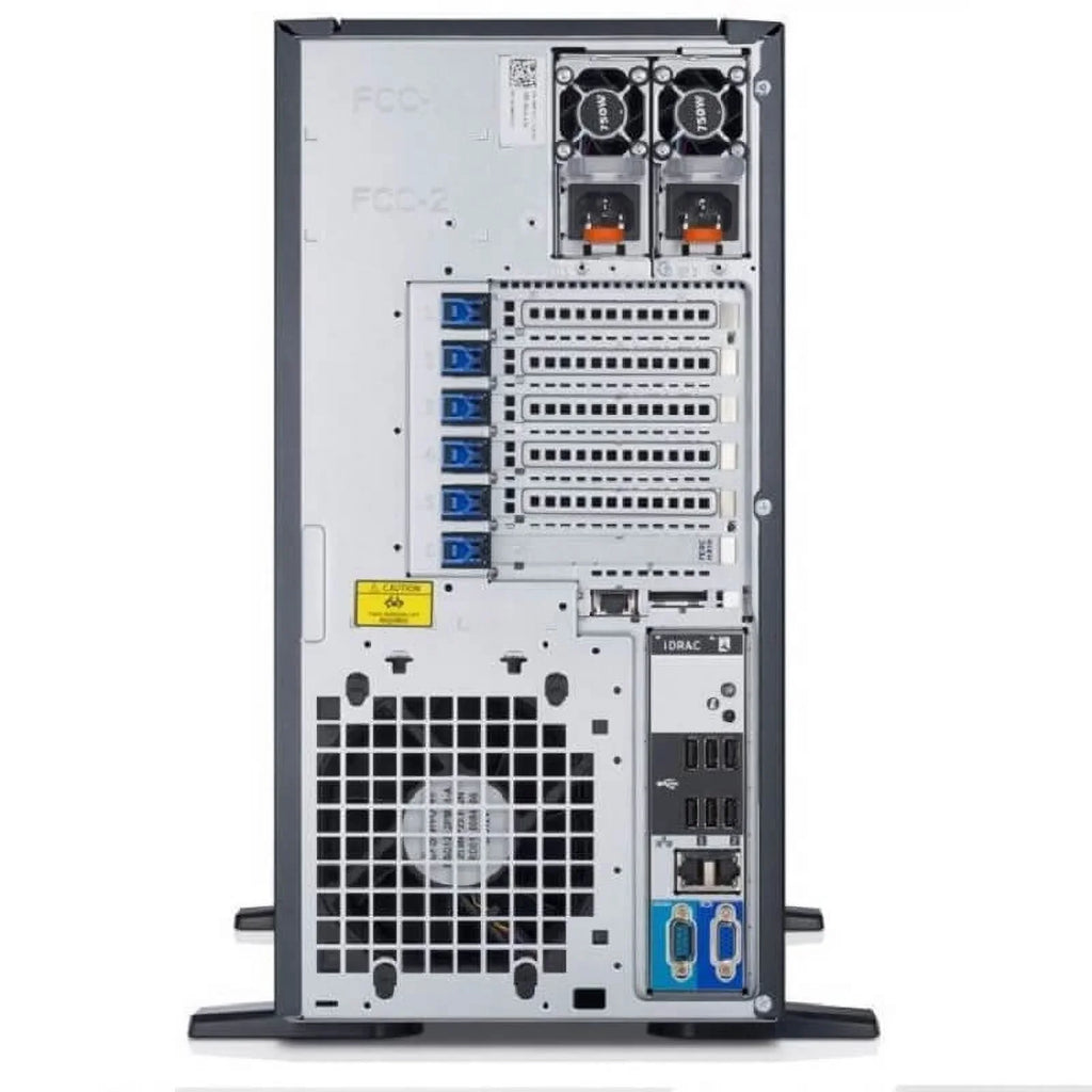 Second-hand PowerEdge T430 8 x 3.5" Hot Plug 2x E5-2630 V3 Eight Core 2.4Ghz 192GB H330