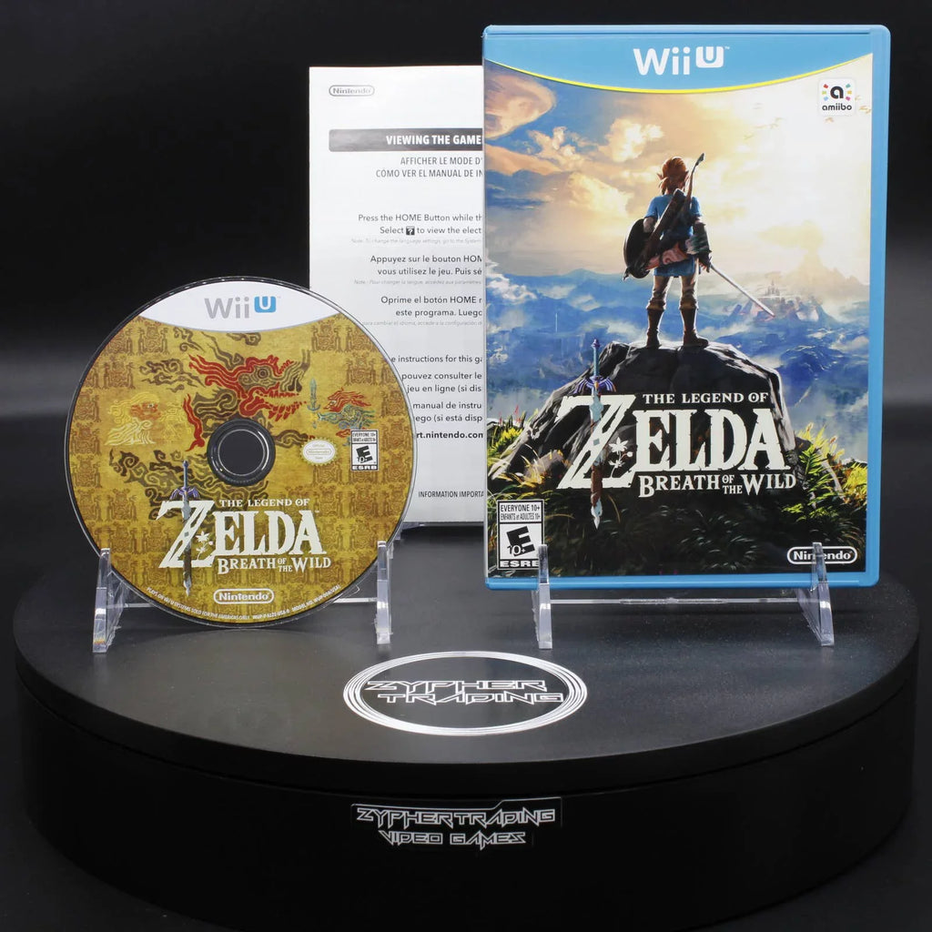 The Legend of Zelda: Breath of the Wild | Nintendo Wii U | 2017 | Tested