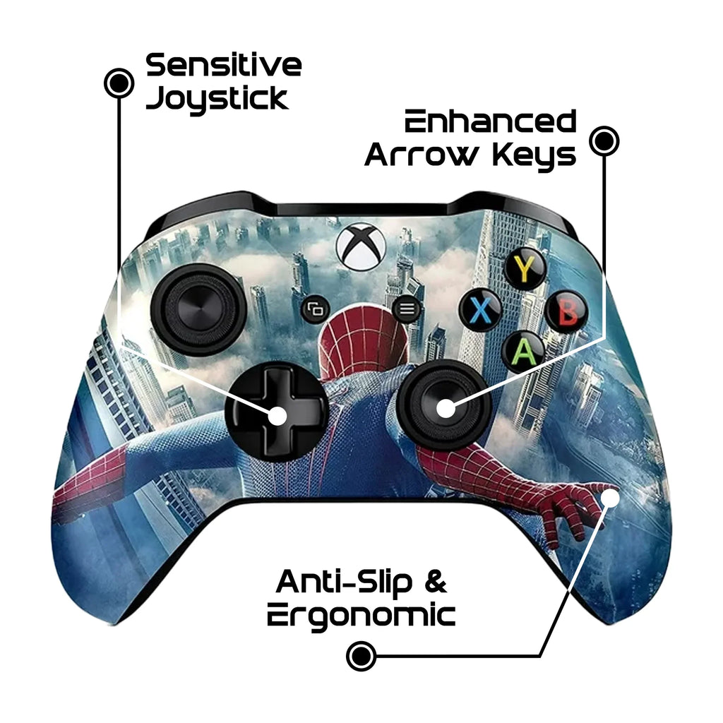 DreamController Original Wireless Custom Xbox One Controller - Xbox One Custom Controller Works with Xbox One S/Xbox One Mobile pc with Windows 10, Custom Anti-Slip Gaming Controller with Bluetooth