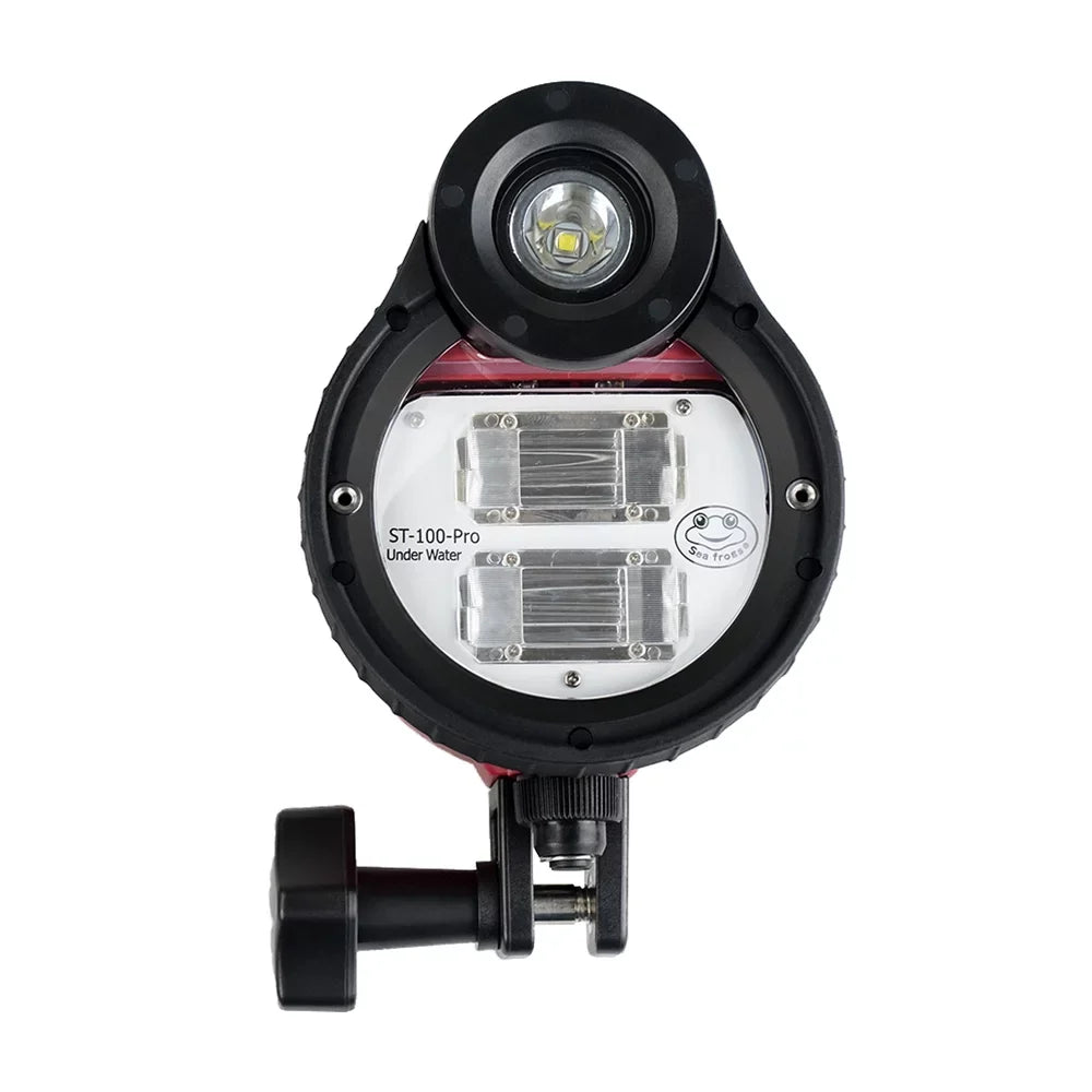 Sea frogs ST-100-Pro Flash Strobe Diving Liquid Max. 100m328ft 5600K with Optic Cable Housing Diving Case for Fluid Photography