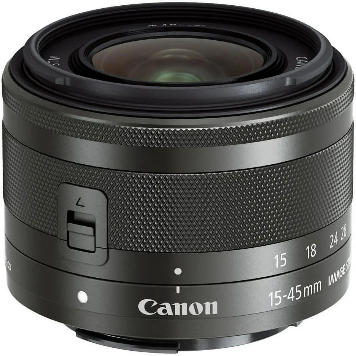 EF-M 15-45mm f/3.5-6.3 IS STM Lens (Graphite) - DealExpo Advanced Bundle