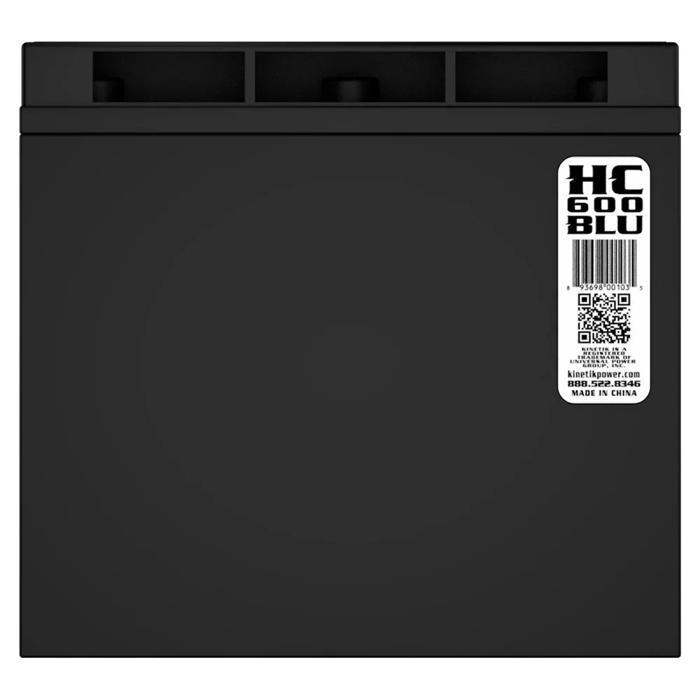 Kinetik HC600BLU 600W 12V Power Cell Replacement Battery for XS XP750 D680 S680