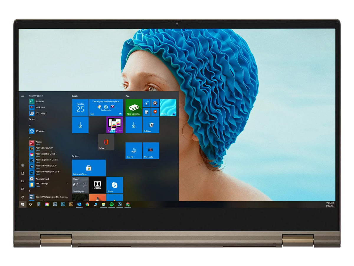 Inspiron i7405 2-in-1, 14" IPS FHD Touch Display, Ryzen 7 4700U Upto 4.1GHz, 16GB RAM, 512GB NVMe SSD, Vega 6, HDMI, DisplayPort via USB-C, Wi-Fi, Bluetooth, Windows 10 Home (i7405-A371TUP)