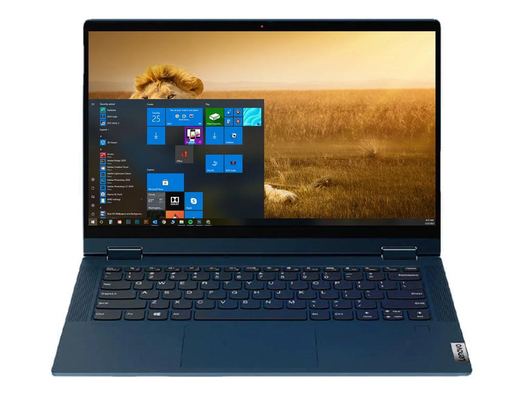 IdeaPad Flex 5 2-in-1, 14" IPS FHD Touch Display, Core i3-1115G4 Upto 4.1GHz, 8GB RAM, 256GB NVMe SSD, HDMI, Card Reader, Wi-Fi, Bluetooth, Windows 10 Home S (82HS00BVUS)