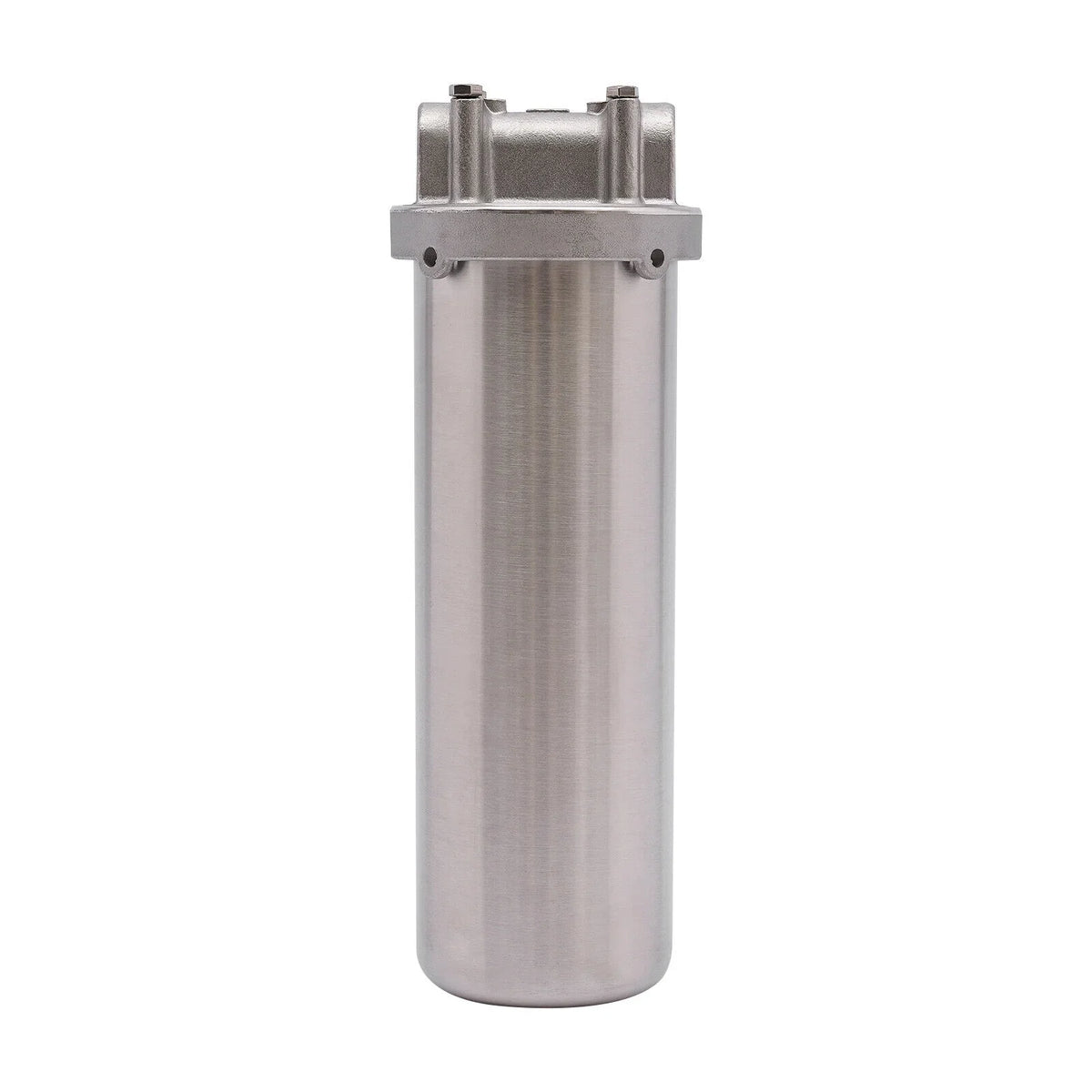Fluid Filter Housing For 10" Cartridges 3/4" Npt 304 Stainless Steel Heavy Duty
