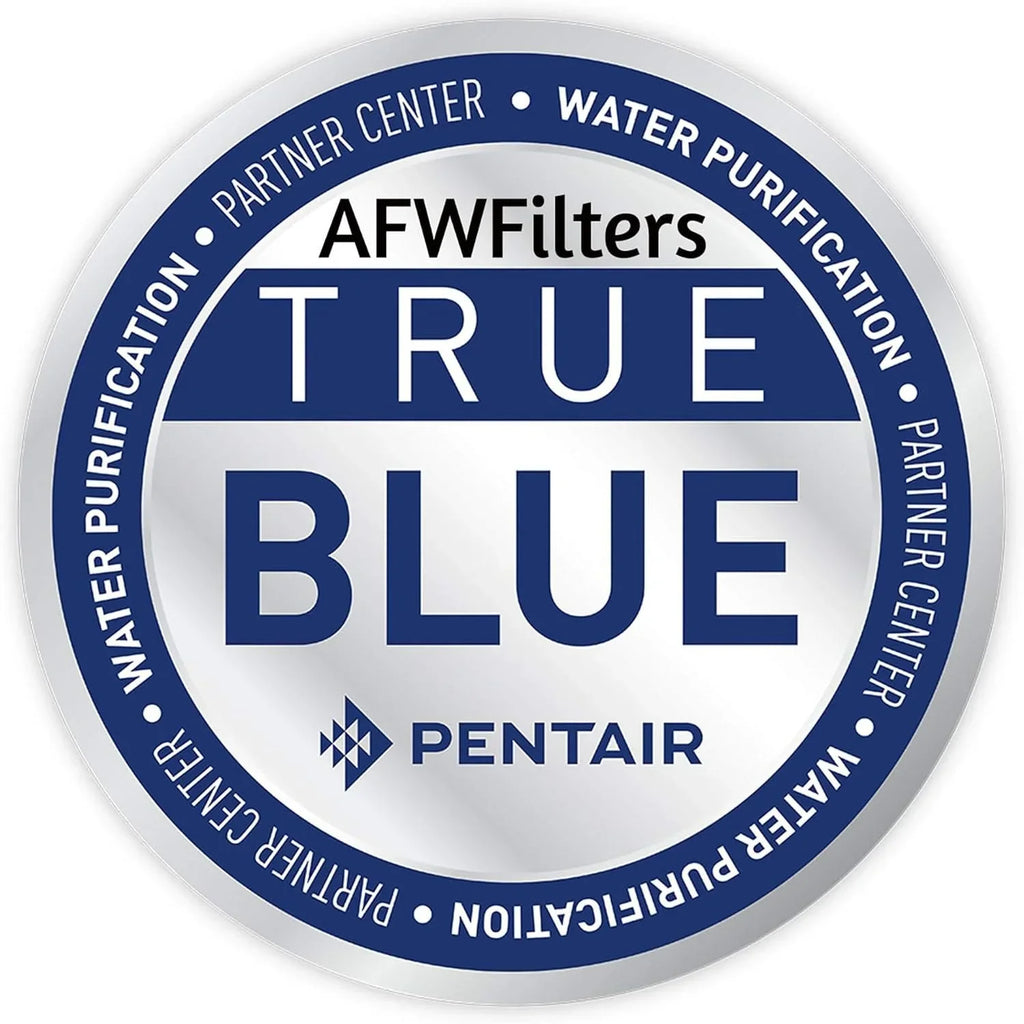 AFWFilters 2 cubic Foot 64k Whole Home Fluid Softener with High Capacity Resin, 1" Stainless Steel FNPT Connection, and Blue Tanks