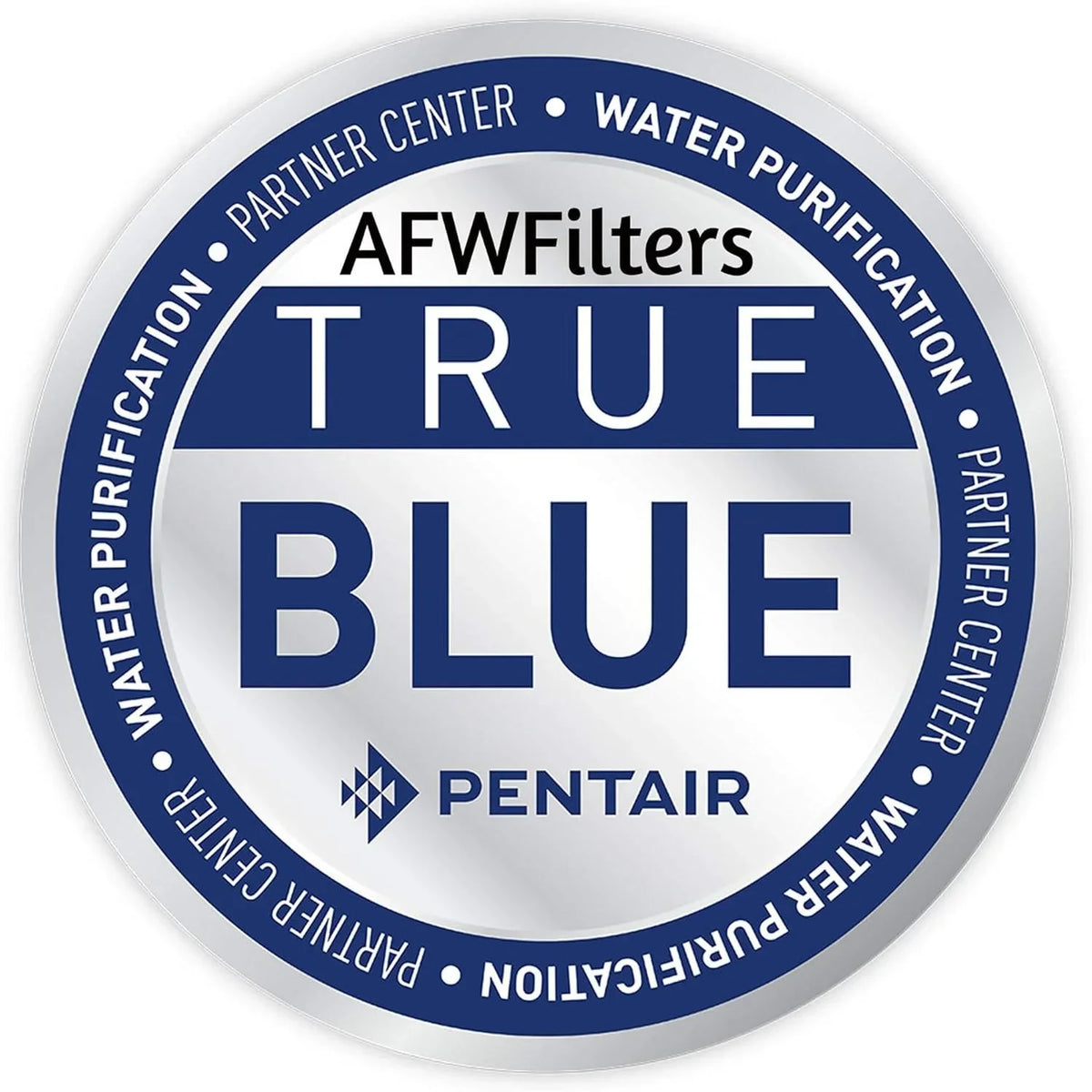 AFWFilters 2 cubic Foot 64k Whole Home Fluid Softener with High Capacity Resin, 1" Stainless Steel FNPT Connection, and Blue Tanks