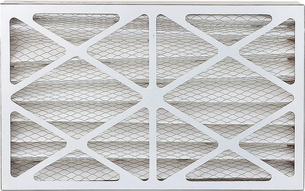 Filterbuy 10x25x4 MERV 13 Pleated HVAC AC Furnace Air Filters (6-Pack)