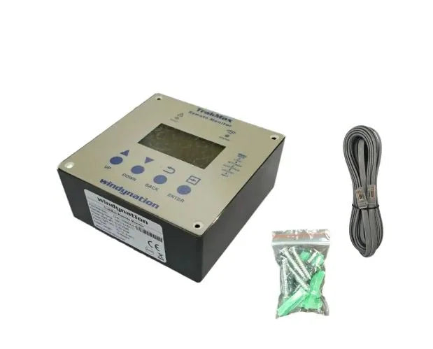 TrakMax MPPT 12-Volt/24-Volt 40 Amp Solar Charge Controller with Remote Meter Kit