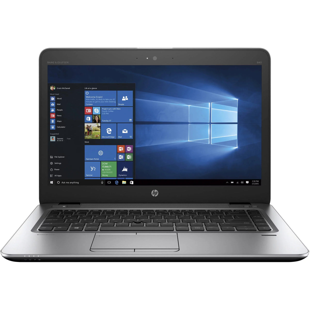 Elitebook 840 G3 Mobile pc Core i5 2.30 GHz 8GB Ram 500GB W10P - Scratch and Dent