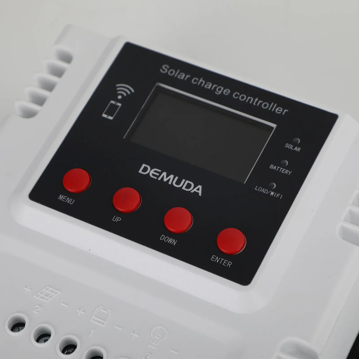 10A 12V 24V 48V Solar Charge Controller With Wifi Monitor PWM LCD Regulator