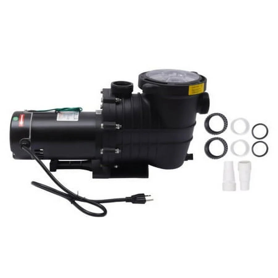 2.0HP Swimming Pool Pump Motor w/Strainer Filter In/Above Ground 7080GPH