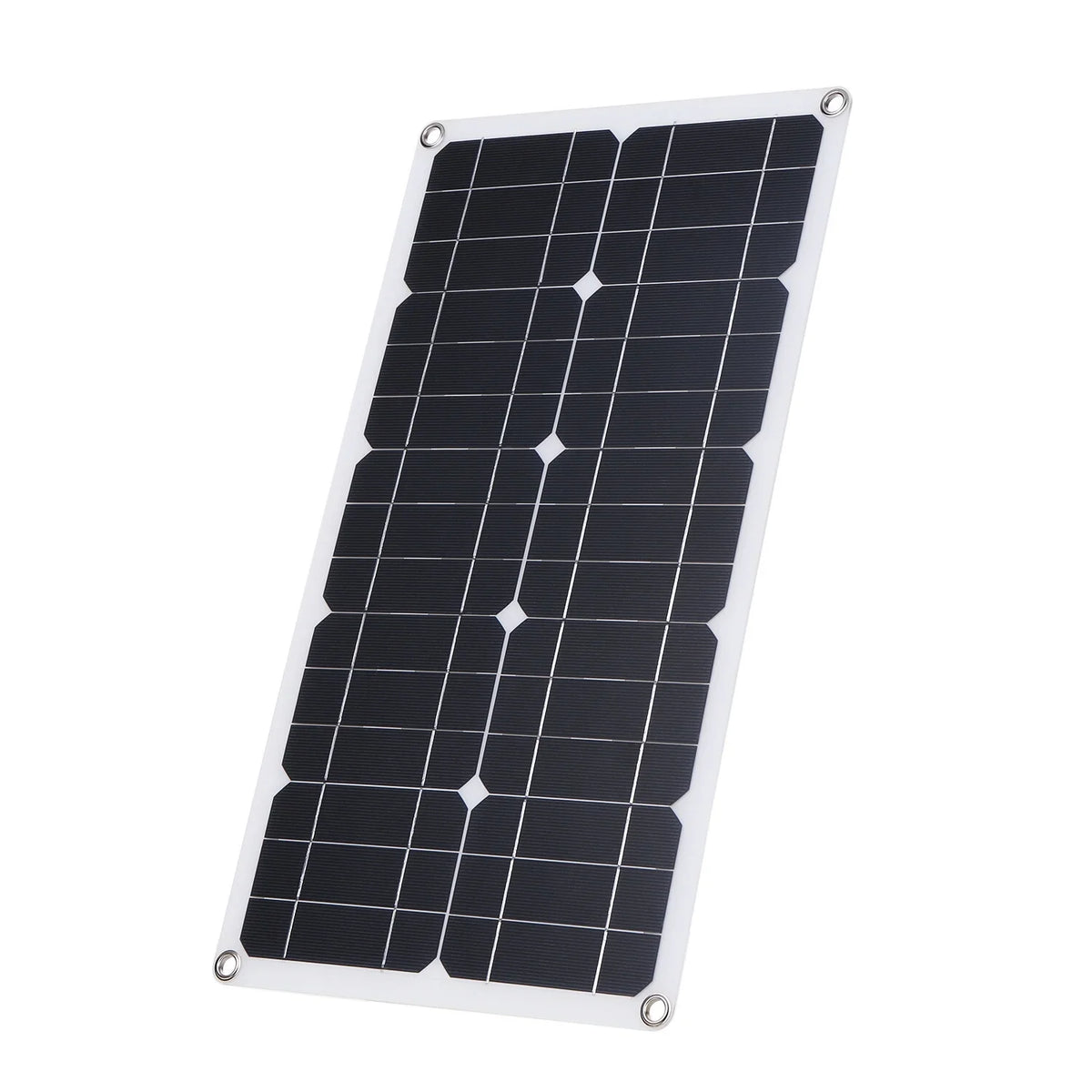 Dazzduo Solar Panel Kit,Car Display Kit Set 50W Solar Panel 30A Set USB/Type C 30A L-ED Display Resistance Car Boat C 9V/18V Solar Car 10/20/30/40/50A Solar 9V/18V Solar Panel Fluid Resistance Car