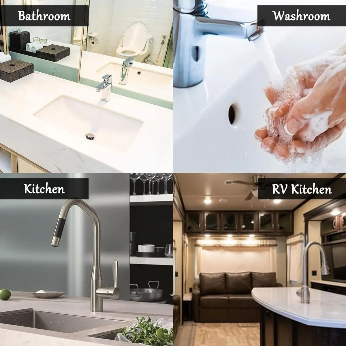 GZHJMY 3PCS Faucet Absorbent Mat, Sea Bird Penguin Washable Sink Splash Guard Drip Catcher, Kitchen Bath Countertop Microfiber Sink Drying Mats for Kitchen