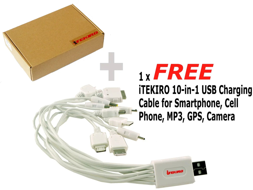 iTEKIRO 65W AC Adapter for Latitude 14 E5440, 14 E5450, 15 3550, 15 3570, 15 3580, 15 35x0, 15 5000, 15 5580, 15 5590, 3330, 3340, 3440, 3540; 06TM1C 06TFFF 0928G4 09RN2C 0HH44H 0NNWP1 0RM617