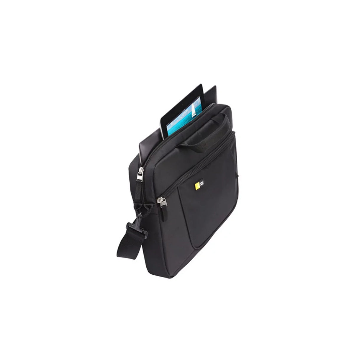 Case Logic Portable computer and Tablet Case for 14.1 Notebook and iPad Slim, Polyester, Black