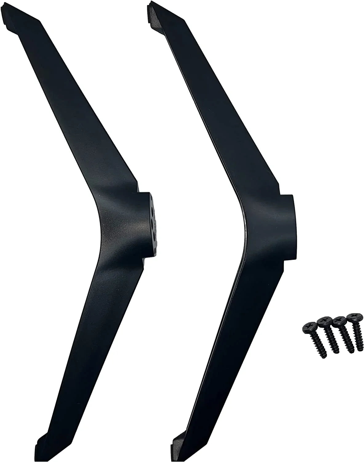 Xtrasaver OEM Replacement Vizio Base Tabletop TVs Stand Legs and TV Pedestal Feet sub for Vizio D-Series 40" Class Full HD Smart TV (D40f-J09), Screws Included - Pre-owned Like New
