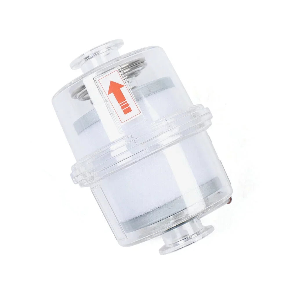 Fichiouy Oil Mist Filter for Vacuum Pump Fume Separator Exhaust Filter KF25 White