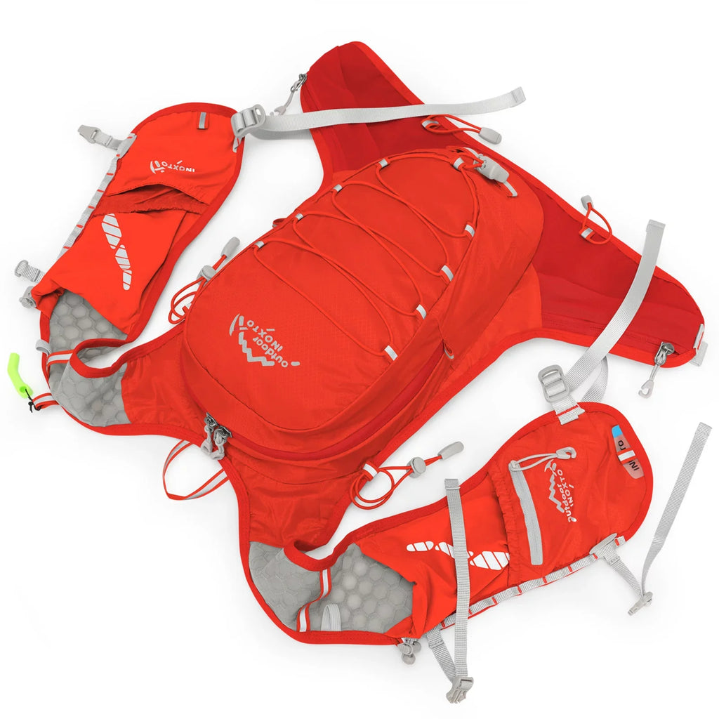 Dcenta's Versatile Hydration Backpack Store Cellphone, Liquid Bottle, and More in 12L Loading Capacity