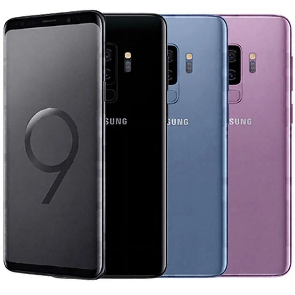 Restored Galaxy S9+ Smarphone 64GB Black - Locked to Sprint (Refurbished)