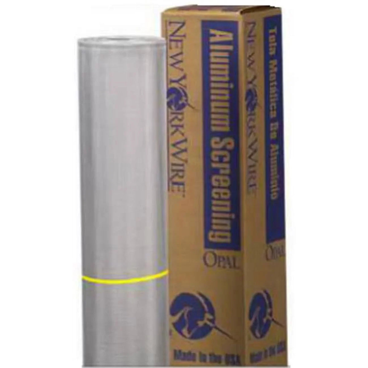 New York Wire 10518 Bright Aluminum Insect Monitor 60" x 100'