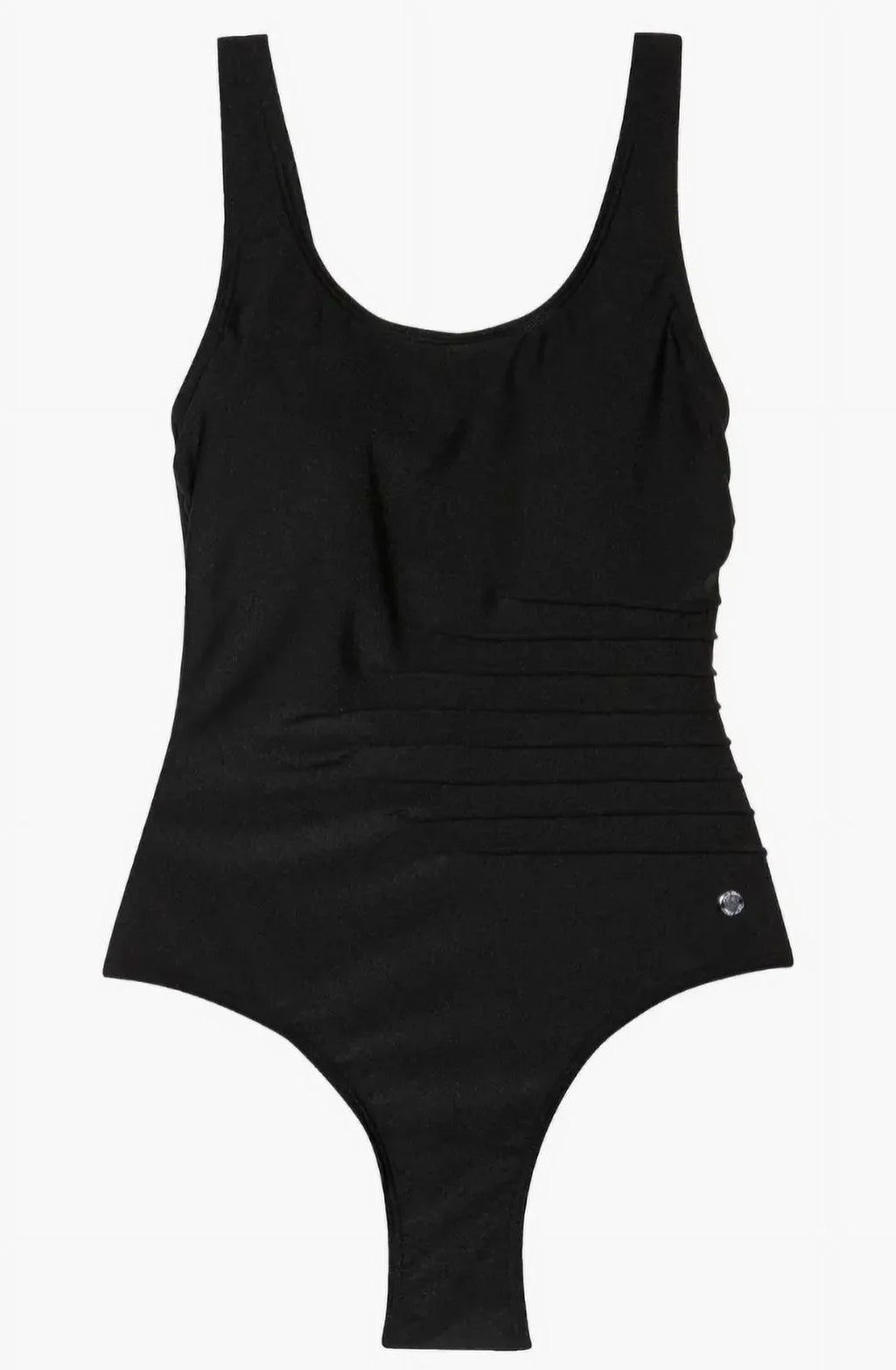 Calvin Klein - Pleated Scoop Back One-Piece Swimsuit - Size 4