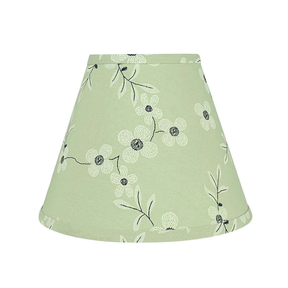 Aspen Creative 59103 Transitional Hardback Empire Shape UNO Construction Lamp Shade in Light Green, 10" Wide (5" x 10" x 8")