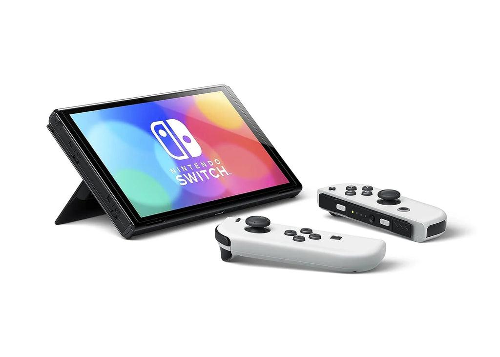 Nintendo Switch – OLED Model with White Joy-Cons and 128GB Micro SD-Card
