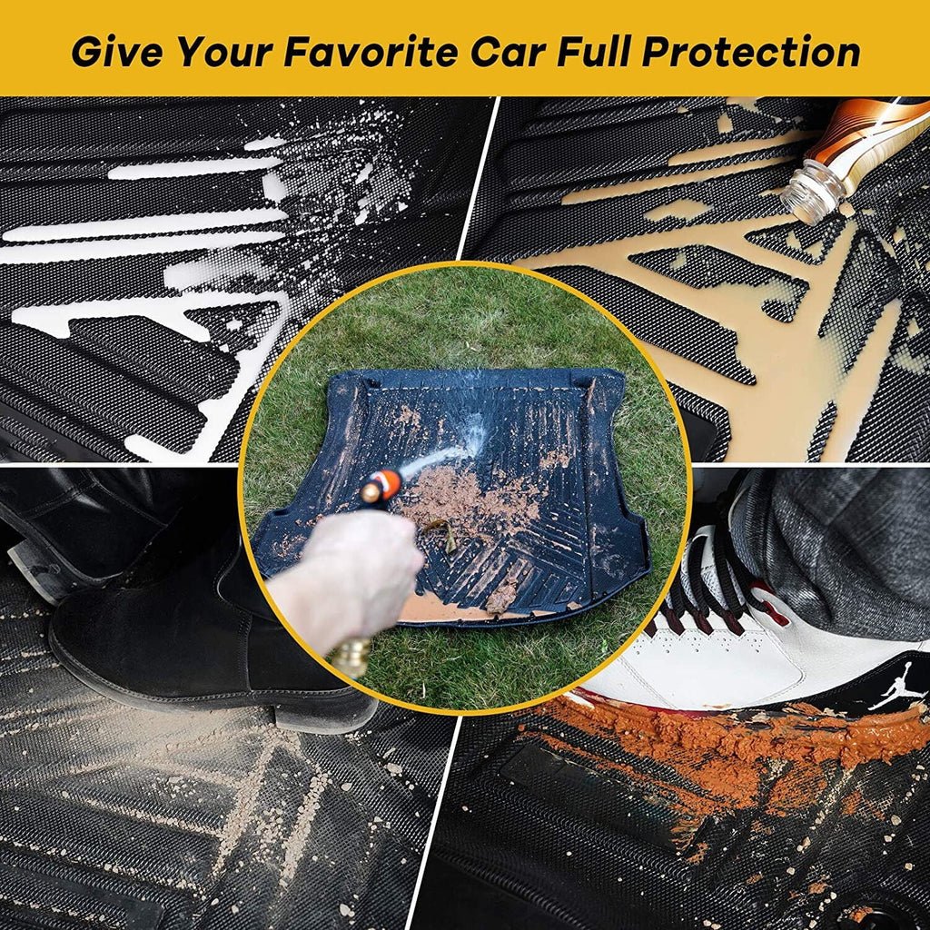 TPO Custom Trunk Liner Cargo Mats for Ford Explorer 2011-2019 Liquid Non 7-seats Models