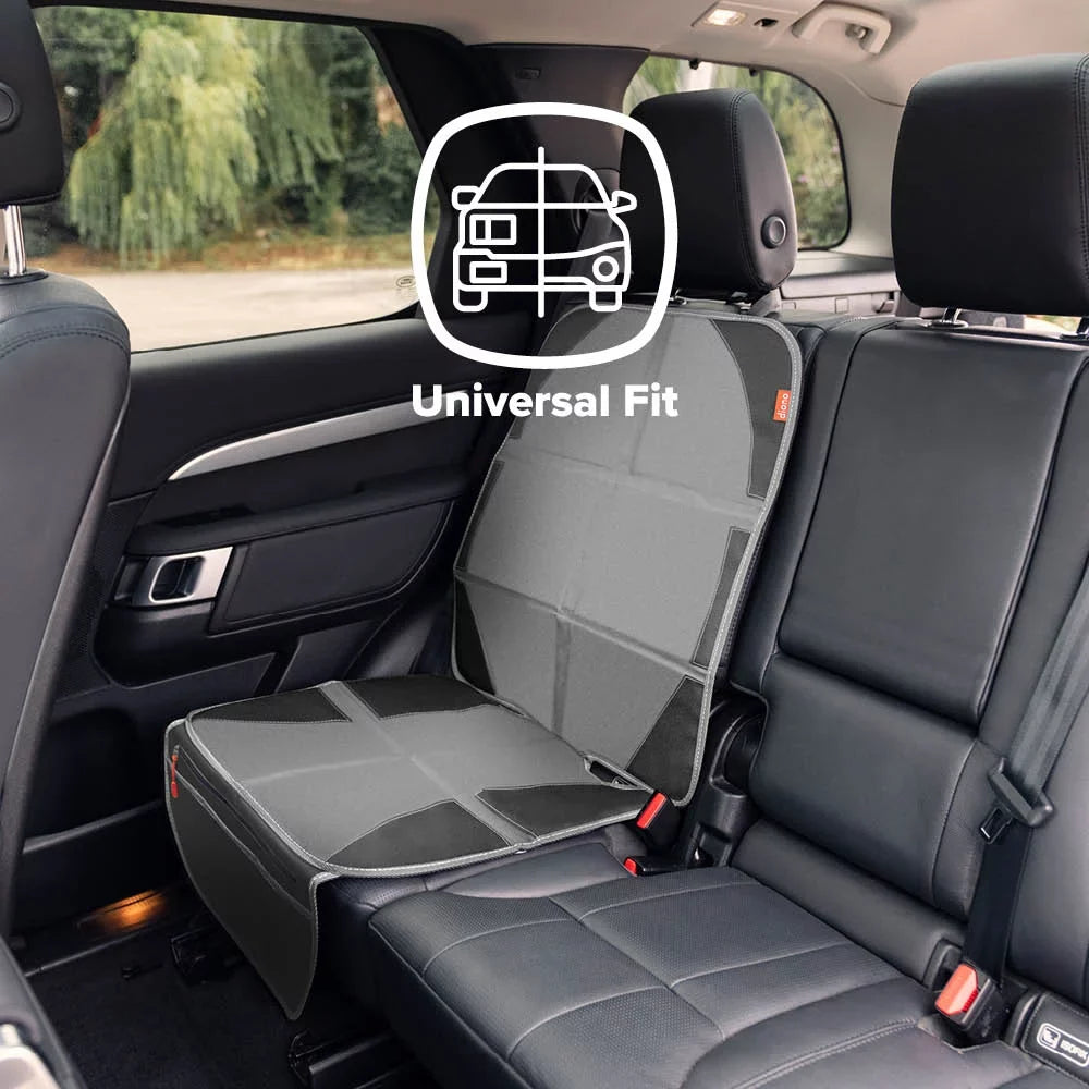 Diono Ultra Mat Car Seat Protector, Crash Tested, Fluid Resistant, Gray