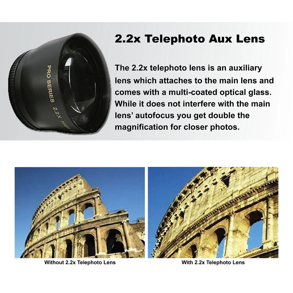 Alpha a6400 Mirrorless Digital Camera with E PZ 16-50mm + E 55-210mm OSS Lens + 2 Pack SanDisk 128GB Card + Backpack + ZeeTech Accessory Bundle