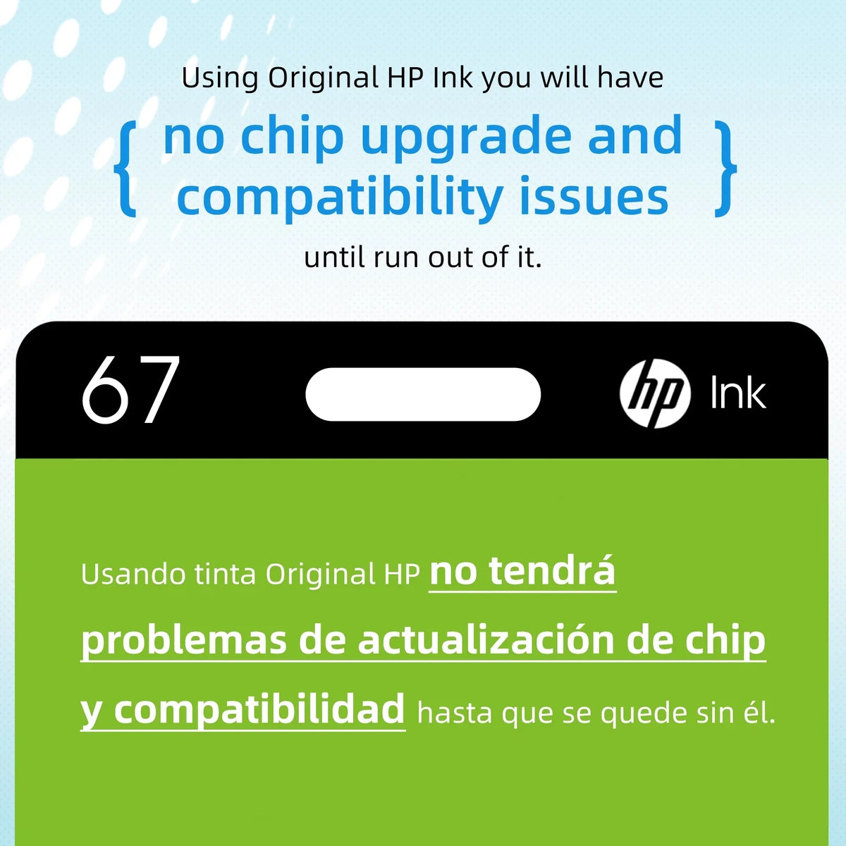 67 Ink Cartridges, Printer Ink 67 Black and Tri-Color, Work with Deskjet 2700 2723 Deskjet Plus 4100 4155 Envy Pro 6455 6458 Series 2Pack