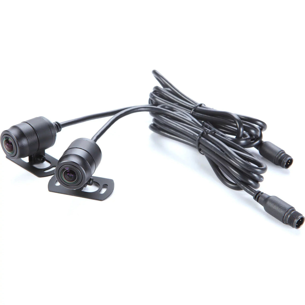 Kenwood STZ-RF200WD Motorsports HD Dash Cam with GPS and Rear-View Camera with a Kenwood STZ-RFCC500 16ft (5m) Extensional Cable