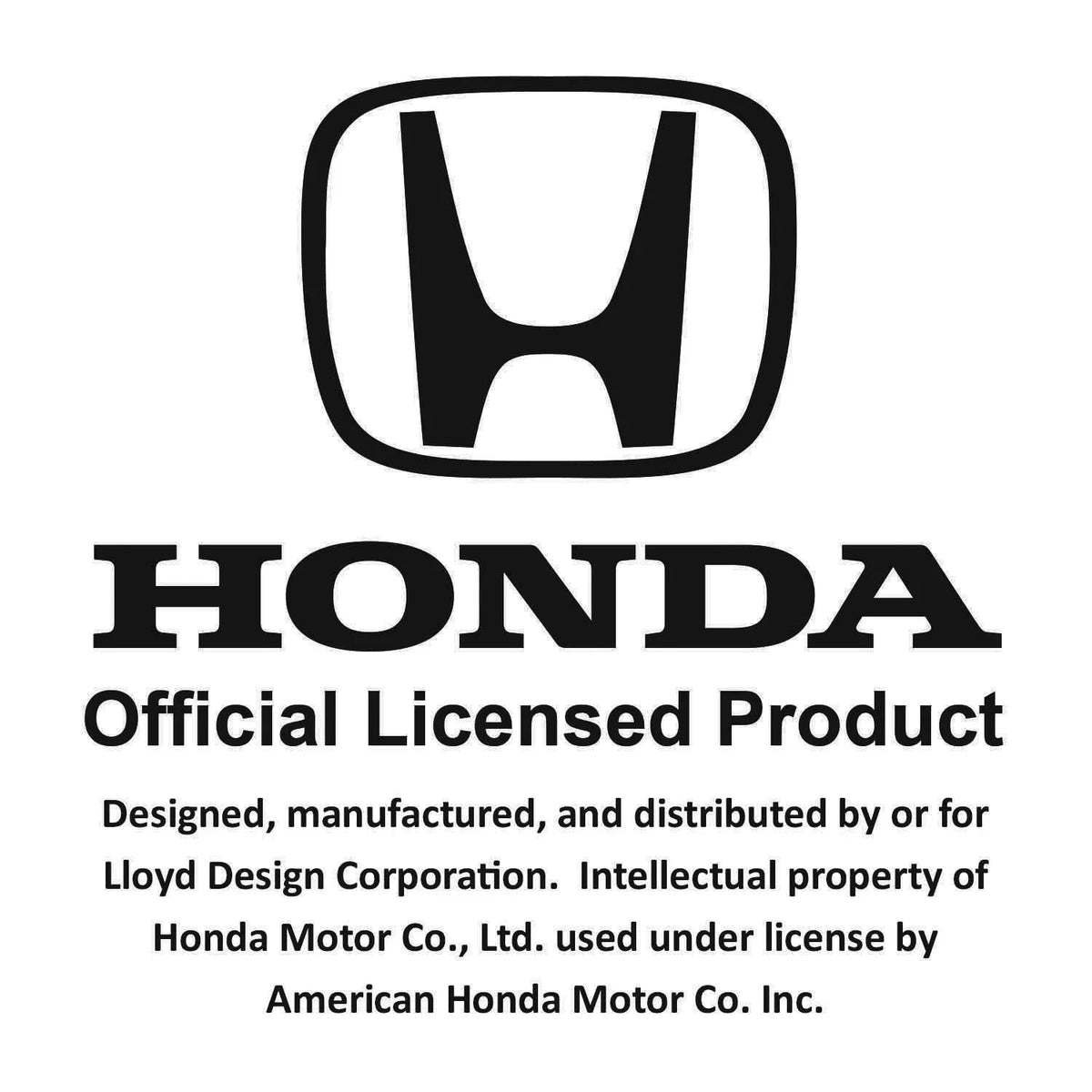 Lloyd Mats Custom Fit Floor Mats for Honda Accord Plug-In Hybrid LogoMat 2014 Trunk Black