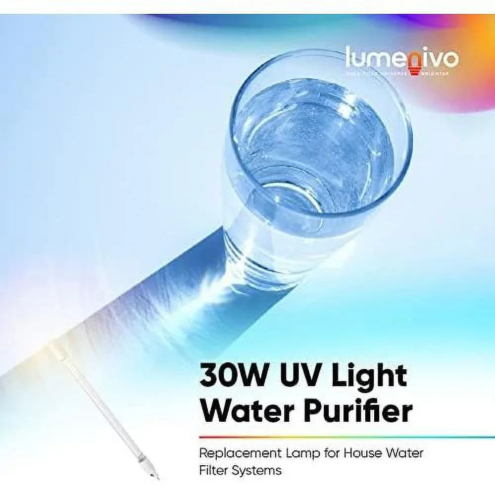 30w uv light Fluid purifier replacement lamp for aquasana whole house Fluid filter system, sterilight uv lamp filter - 1 pack