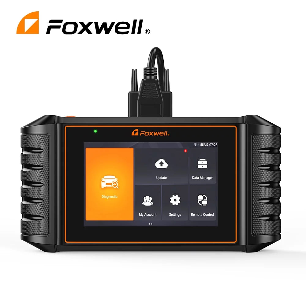 Foxwell NT710 OBD2 Scanner Automotive Bi-Directional Control Scan Tool Fits for Acura Honda Scanner Car Full System Scanner 30 Reset Services JOBD Code Reader Fits for Honda Acura Upgraded NT510 Elite