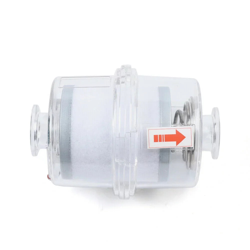 Fichiouy Oil Mist Filter for Vacuum Pump Fume Separator Exhaust Filter KF25 White
