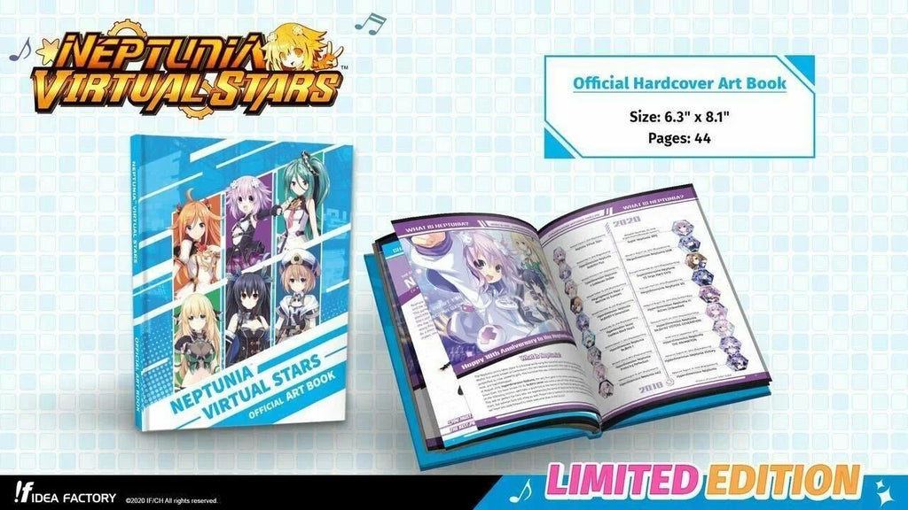 Neptunia Virtual Stars: Limited Edition - Playstation 4 [PS4 Collector] NEW
