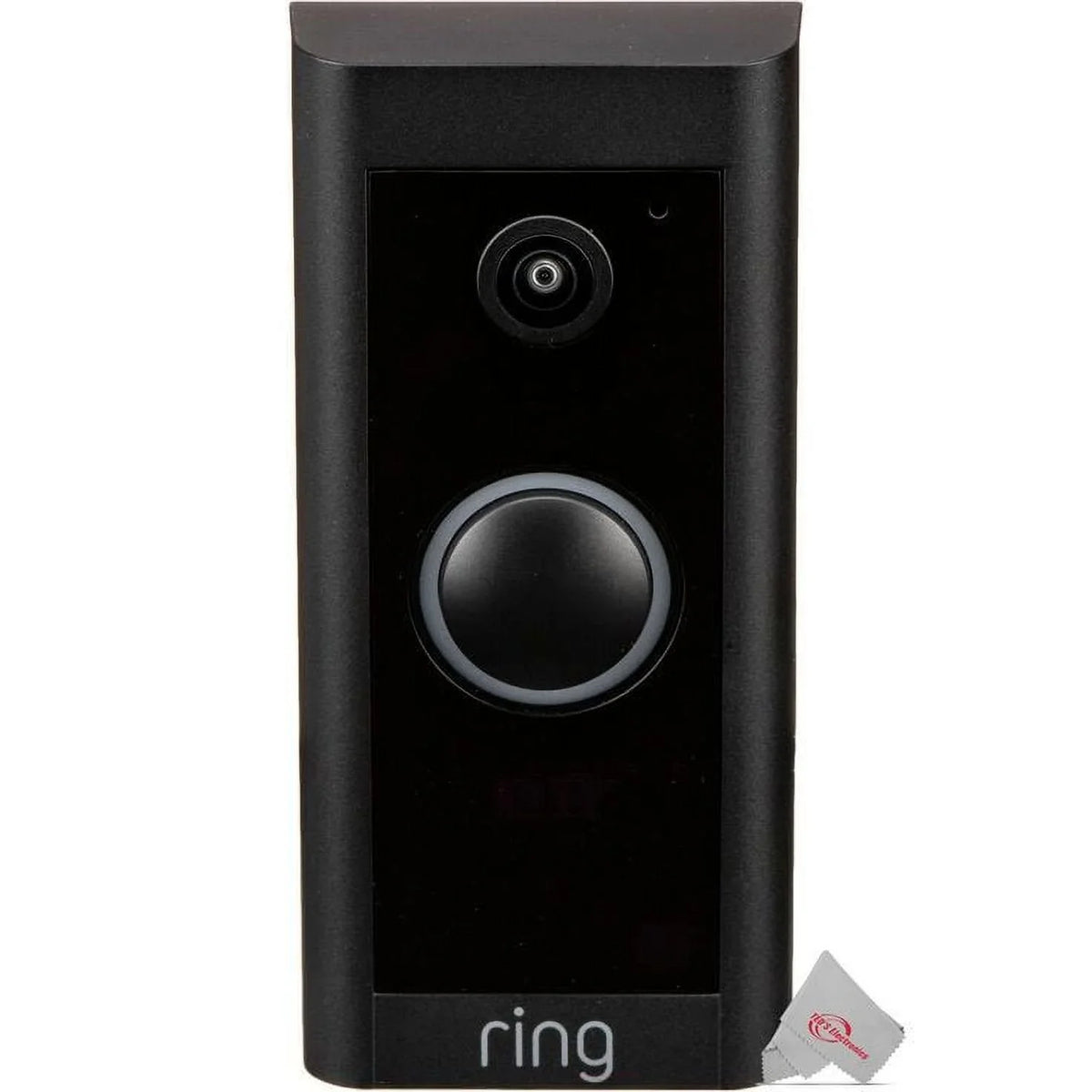 2x 1080p Wired HD Video Doorbell Black