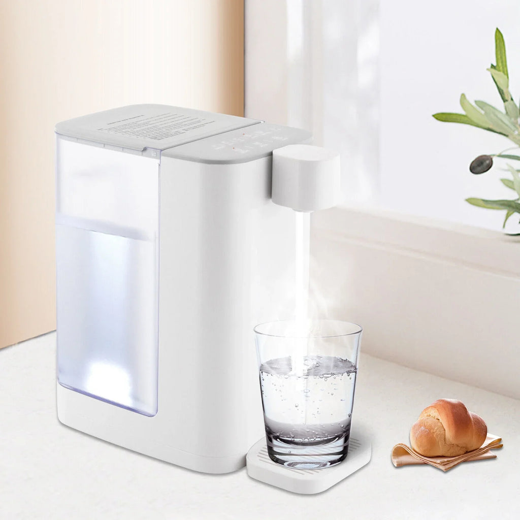 OUKANING 2000W 3L / 102oz Electric Instant Hot Liquid Dispenser Home Office Hot Liquid Machine With Temperature Control