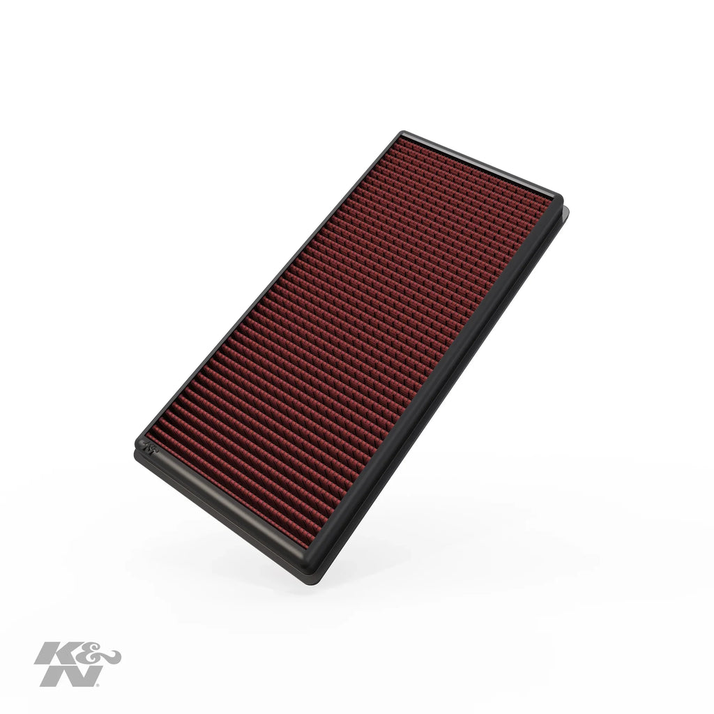 K&N Engine Air Filter: High Efficiency Premium, Washable, Replacement Filter: 2009-2018 Land Rover V6/V8 (Discovery, Range Rover, LR4), 33-2446