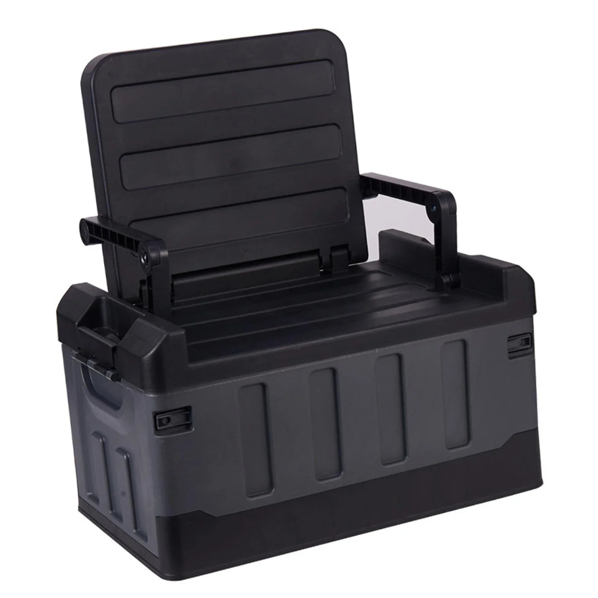 Car Trunk Organizer Portable Car Boot Storage Organiser for Cars SUV Cooking Black