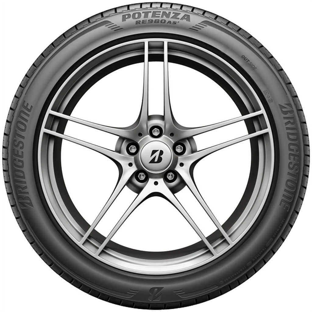 Bridgestone Potenza RE980AS+ 305/30R20 103W XL Tire Fits: 2020-22 Ford Mustang Shelby GT500