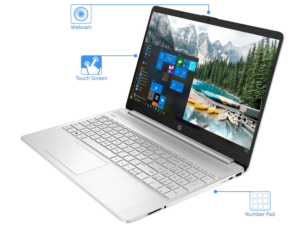15 Notebook 15.6" HD Display, Core i3-1125G4 3.70GHz, 16GB RAM, 512GB SSD, HDMI, Wi-Fi, Bluetooth, Windows 10 Home S