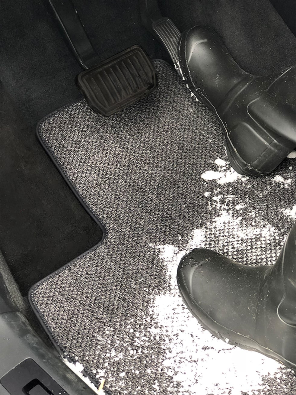 GGBAILEY Ford Explorer Charcoal All-Weather Textile™ Carpet Car Mats, Custom Fit for 2015, 2016, 2017, 2018, 2019 - Small Cargo Mat
