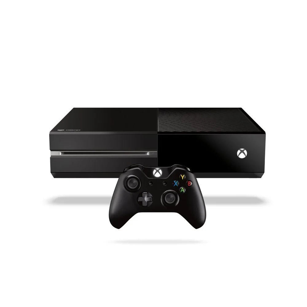Pre-Owned Xbox One Original 500GB Gaming Console Black Headset 2 Controller Included With Mortal Kombat X Game BOLT AXTION Bundle (Refurbished: Like New)